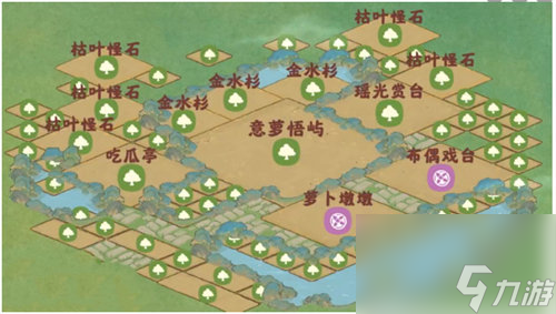 桃源深处有人家初秋风格怎么布局 桃源深处有人家初秋风格布局详情攻略