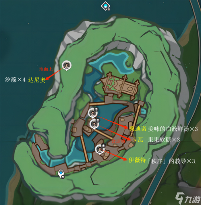 原神白淞镇对话奖励NPC位置攻略