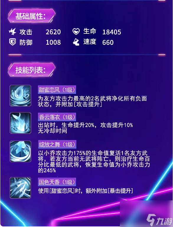 远征将士小乔怎么样-小乔介绍一览