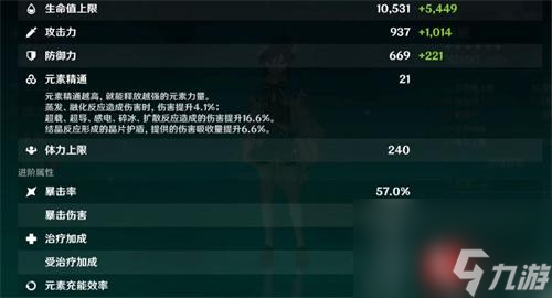 多少属性毕业 原神温迪毕业面板是多少