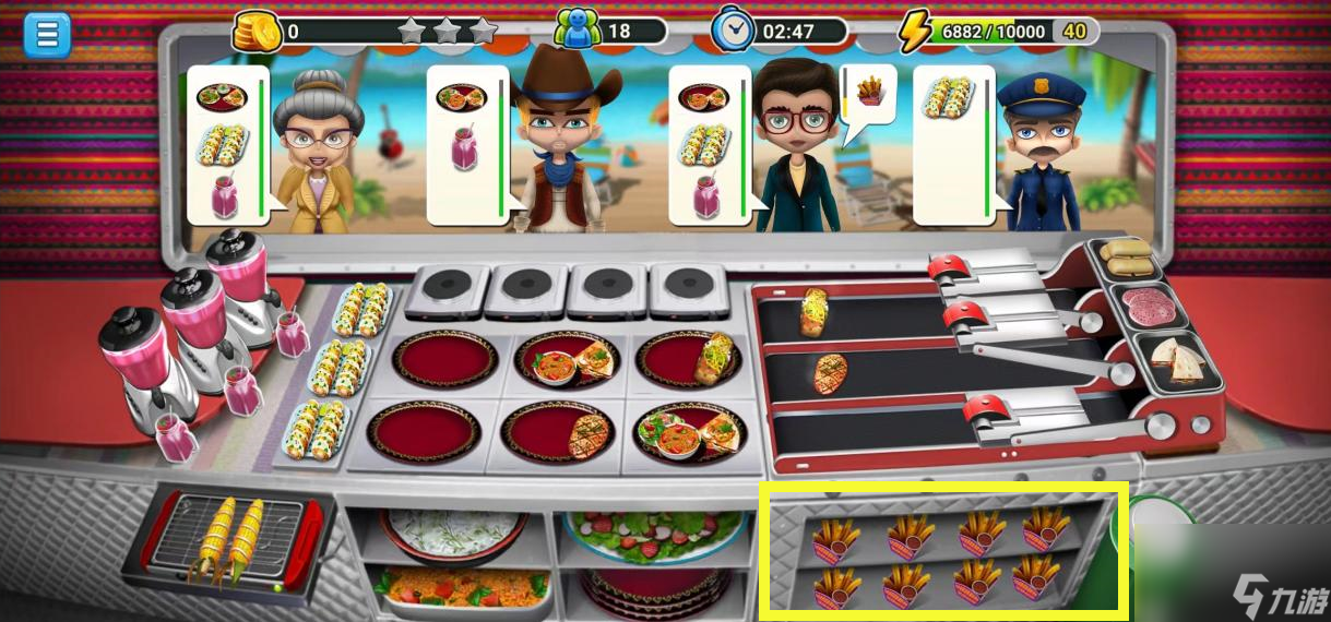 《模拟餐厅》墨西哥卷饼美食街菜品制作攻略