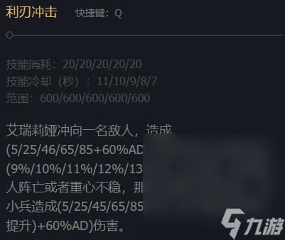 《LOL》刀锋舞者艾瑞莉娅上线时间一览