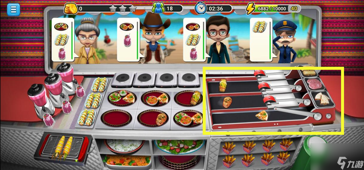 《模拟餐厅》墨西哥卷饼美食街菜品制作攻略