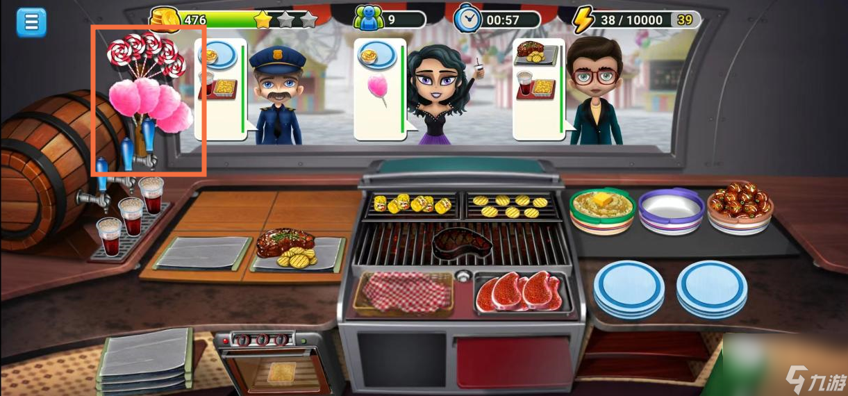 《模拟餐厅》烧烤美食街菜品制作攻略