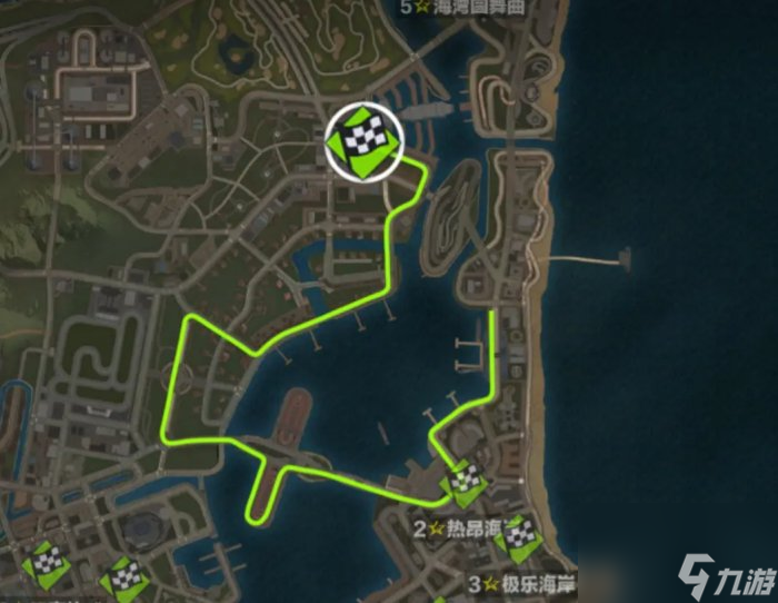 《极品飞车在线移动版》热湾之眼怎么跑 热湾之眼跑图技巧
