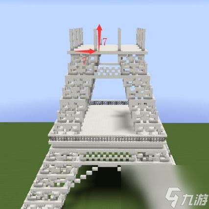 我的世界埃菲尔铁塔建筑怎么建？ （我的世界埃菲尔塔建造）