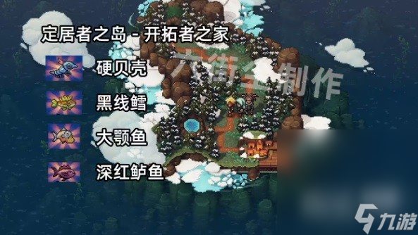 《星之海》全釣魚點種類詳情