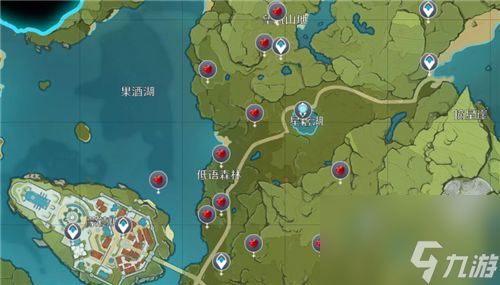 原神苹果在哪里收集2.6_原神百货奇货2.6苹果采集位置大全