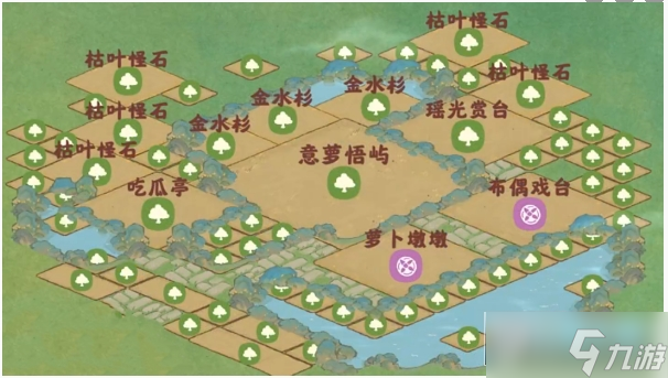 桃源深处有人家初秋怎么布局