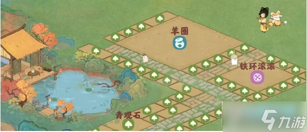 桃源深处有人家初秋怎么布局