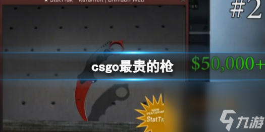 《csgo》最贵的枪介绍