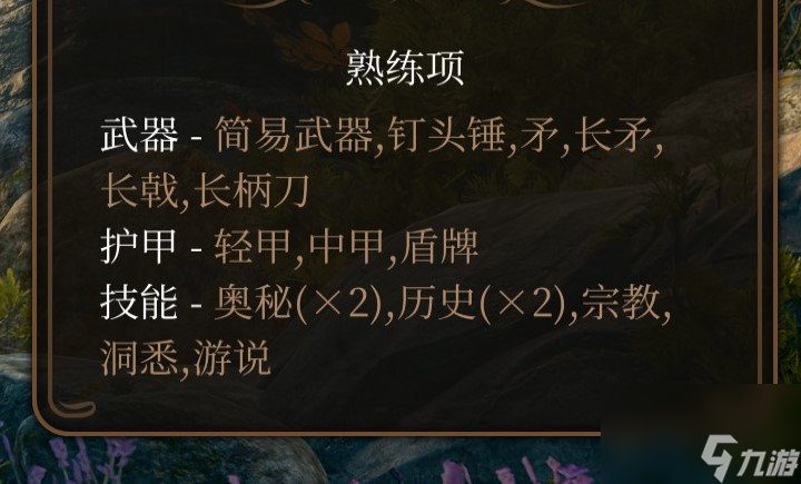 博德之门3 全职业介绍