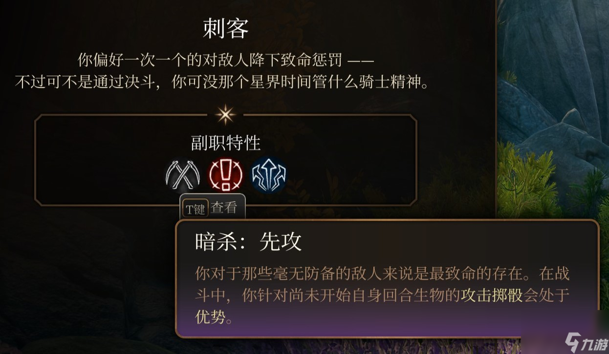 博德之门3 全职业介绍