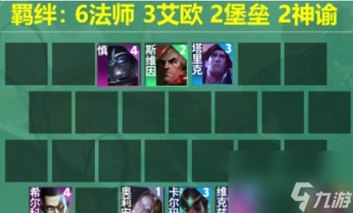 《云顶之弈》s9.5法师希尔科阵容羁绊搭配攻略