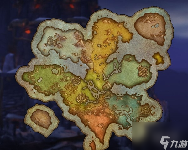 wow黄金莲在哪里采（魔兽世界德拉诺之王采药路线）