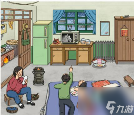 文字玩出花找到十二个取暖物品怎么过-怀旧取暖二通关攻略