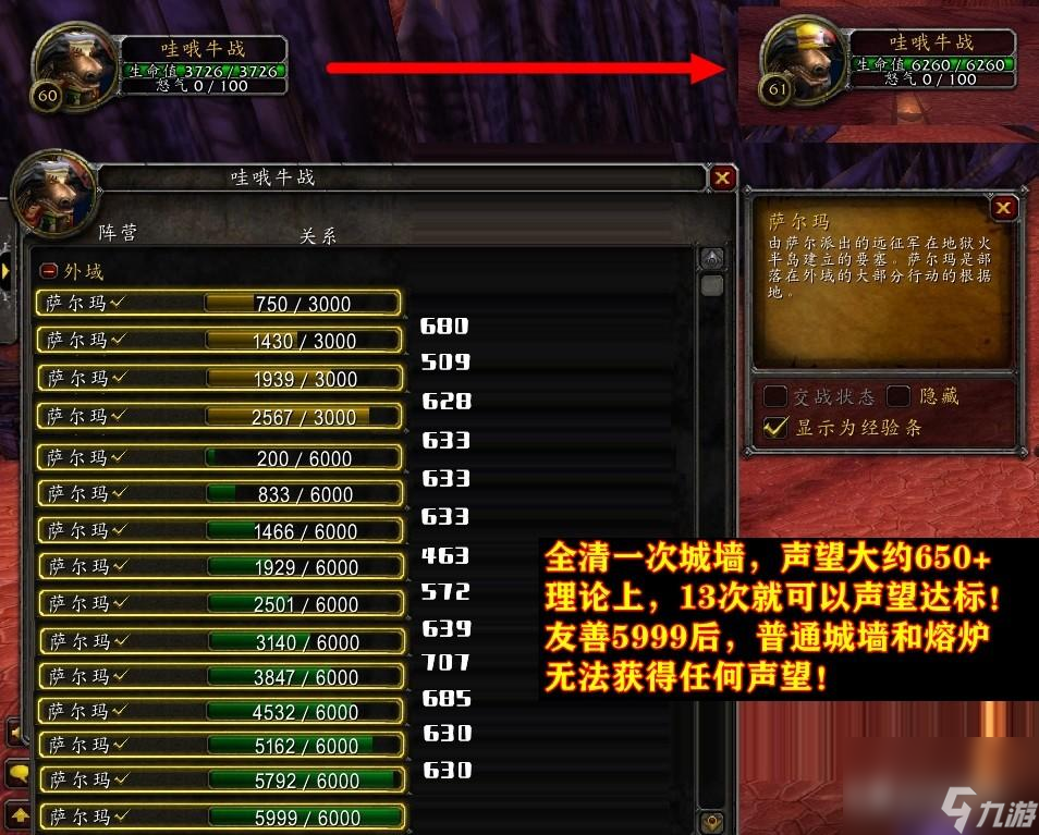 魔兽世界外域5大声望怎么冲才省钱（沙塔尔刷哪个本更快捷）
