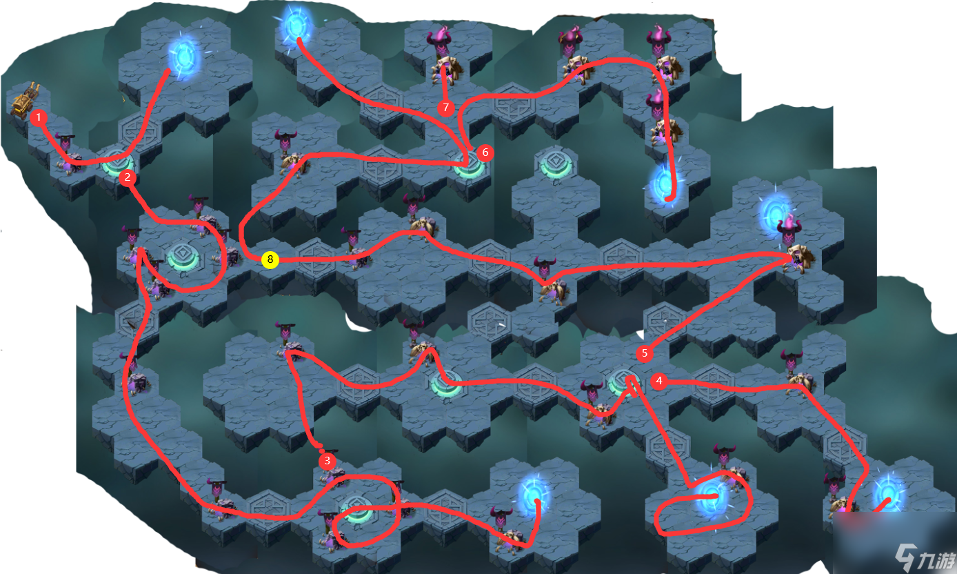 <a id='link_pop' class='keyword-tag' href='https://www.9game.cn/jianyuyuanzheng/'>剑与远征</a>折跃之隙路线图 剑与远征折跃之隙路线图攻略