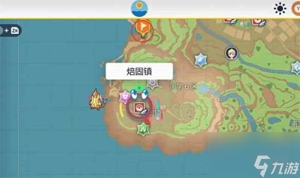 《宝可梦朱紫》古剑豹柱子位置