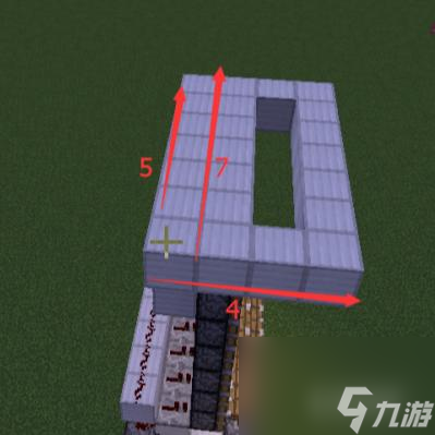 我的世界5×5红石门怎么建造？ （我的世界红石门）