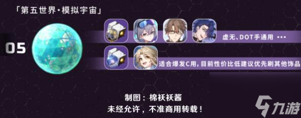 崩坏：星穹铁道模拟宇宙双倍掉落饰品刷取推荐