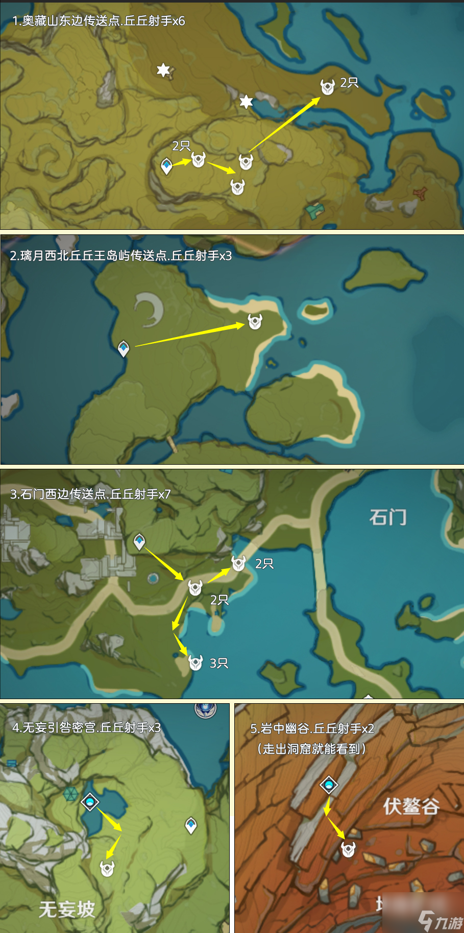 原神箭簇材料怎么快速獲取 箭簇材料快速獲取方法