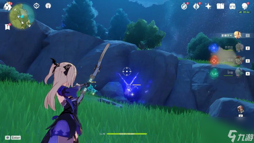 原神菲谢尔噬星魔鸦怎么触发-技能触发站位及范围