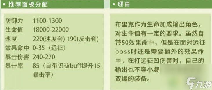 第七史诗布里克装备搭配攻略推荐