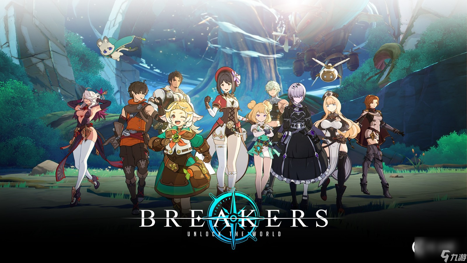 二次元开放世界RPG《Breakers: Unlock the World》游玩预告