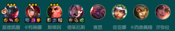金铲铲之战莫德凯撒阵容怎么玩
