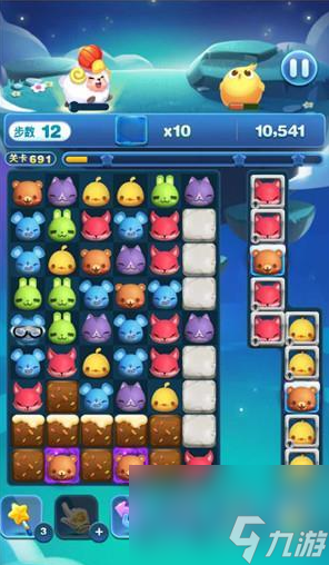 天天爱消除691关通关技巧