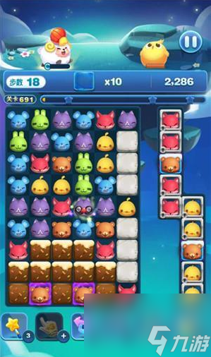 天天爱消除691关通关技巧