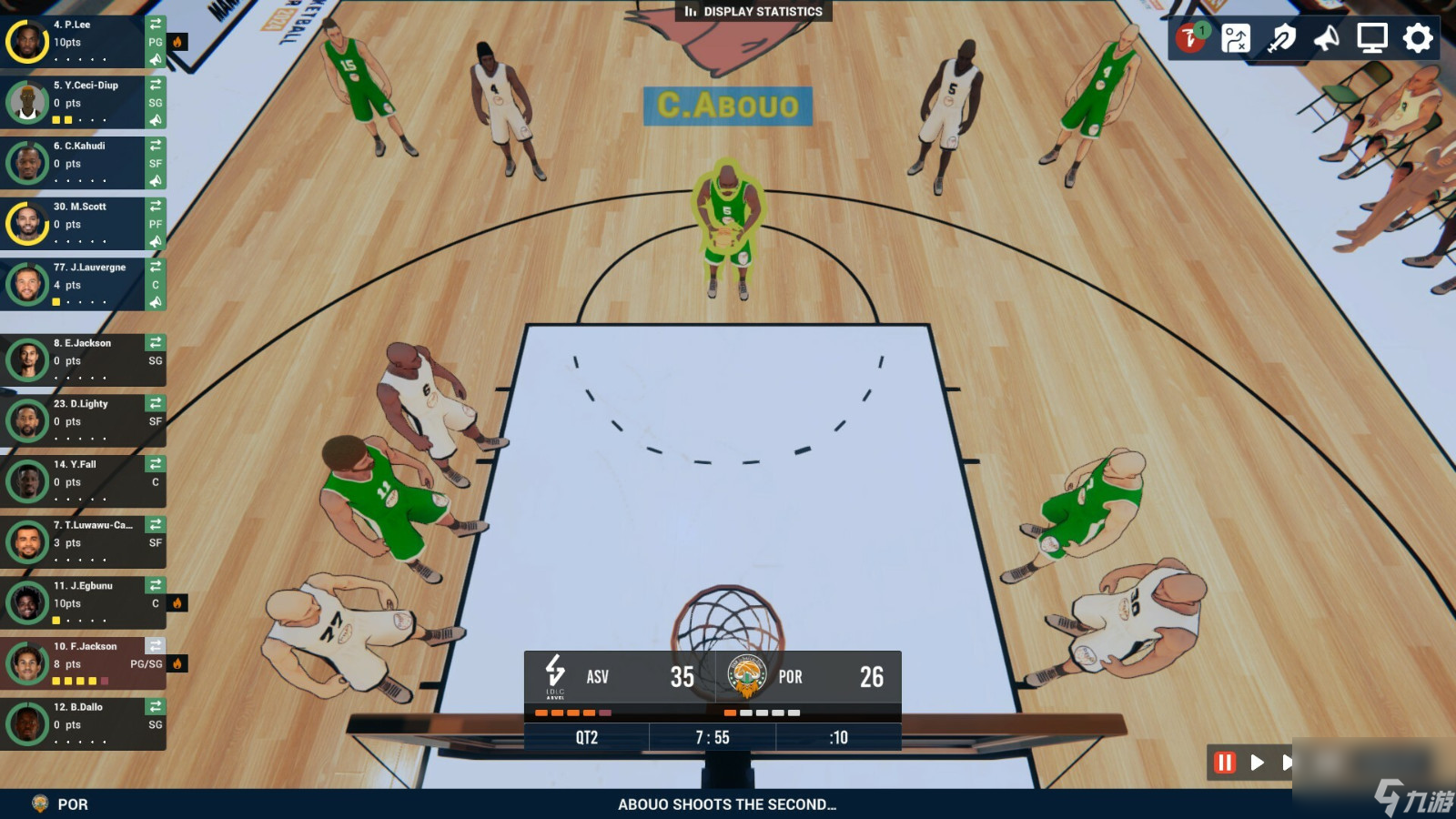 管理游戏《职业篮球经理2024》Steam页面上线 11月发售