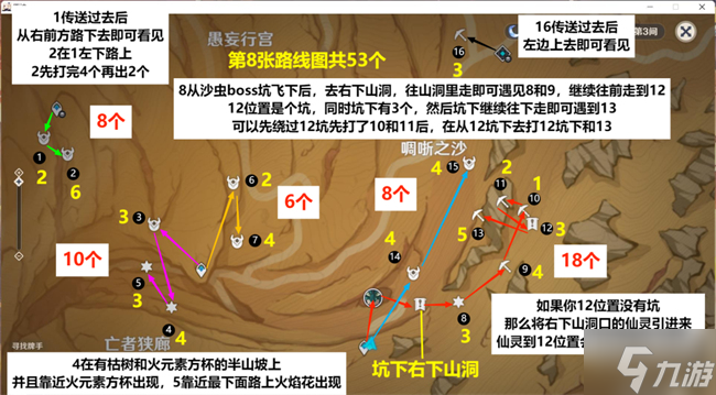 原神蕈兽位置路线攻略