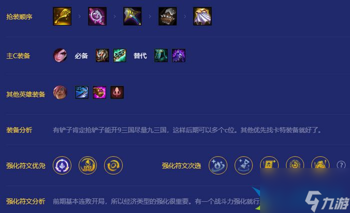 金铲铲之战九三国卡特琳娜阵容怎么玩 阵容攻略