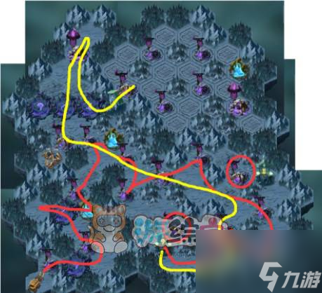 剑与远征古墓迷踪攻略 古墓迷踪通关路线图
