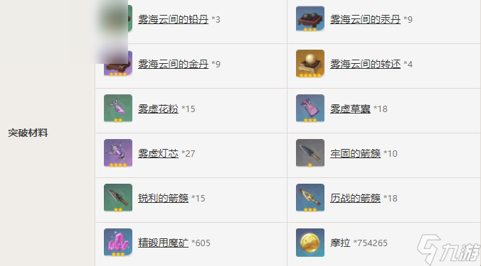 原神试作金珀属性介绍