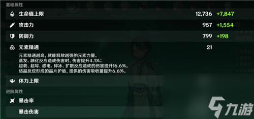 90级魈毕业属性数据介绍 原神魈毕业面板多少好