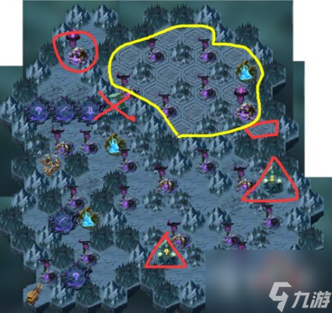 《剑与远征》古墓迷踪试炼通关路线一览