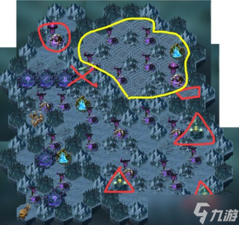《剑与远征》古墓迷踪试炼通关路线一览
