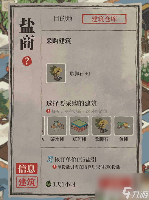 歇一歇怎么完成攻略 江南百景图走一走