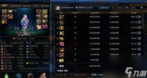 110级dnf职业排名