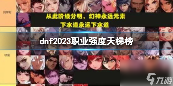 dnf2023职业强度天梯榜分享