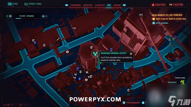 赛博朋克2077犯罪活动升级位置在哪里