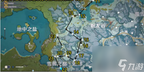 绯红玉髓收集路线2023 原神绯红玉髓全收集位置攻略