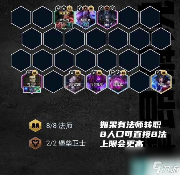 《金铲铲之战》S9.5法师阵容推荐 堡垒巨神法装备搭配推荐