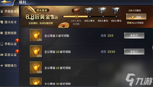 基金购买条件 <a id='link_pop' class='keyword-tag' href='https://www.9game.cn/sanshiliuji/'>三十六计手游</a>不能买成长基金怎么办