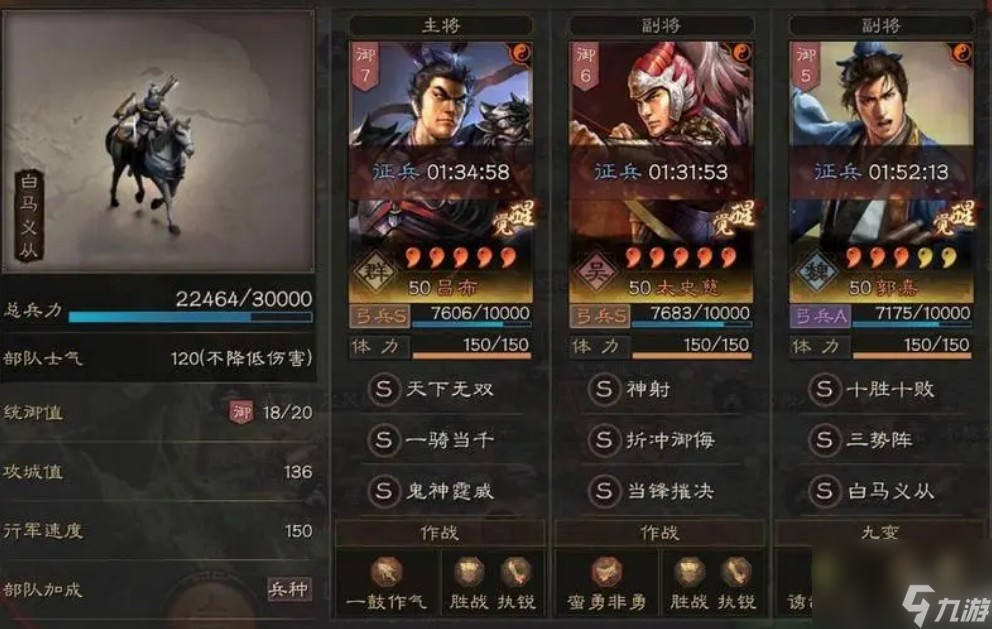 三国志战略版s3队伍排名图表