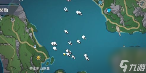 《原神》幽光星星在哪采集 幽光星星最佳采集路线一览