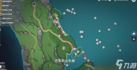 原神4.1幽光星星在哪里